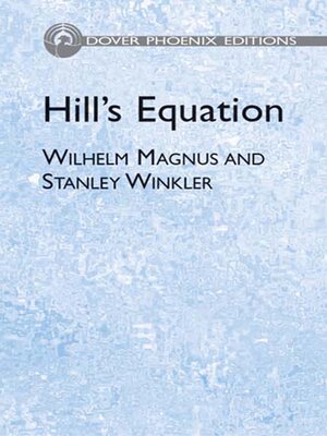 cover image of Hill's Equation